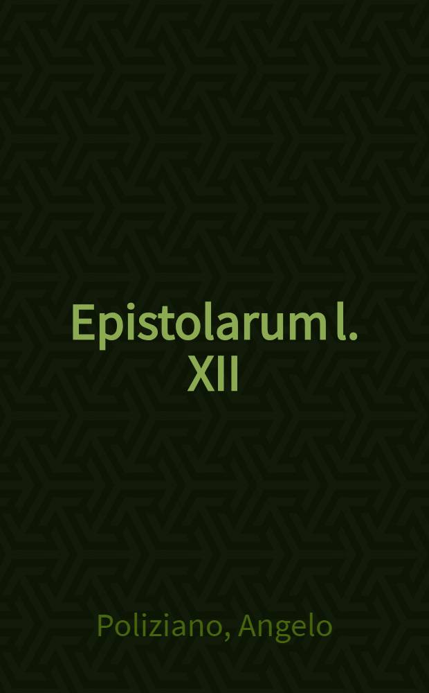 Epistolarum l. XII