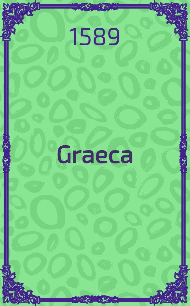 ... Graeca