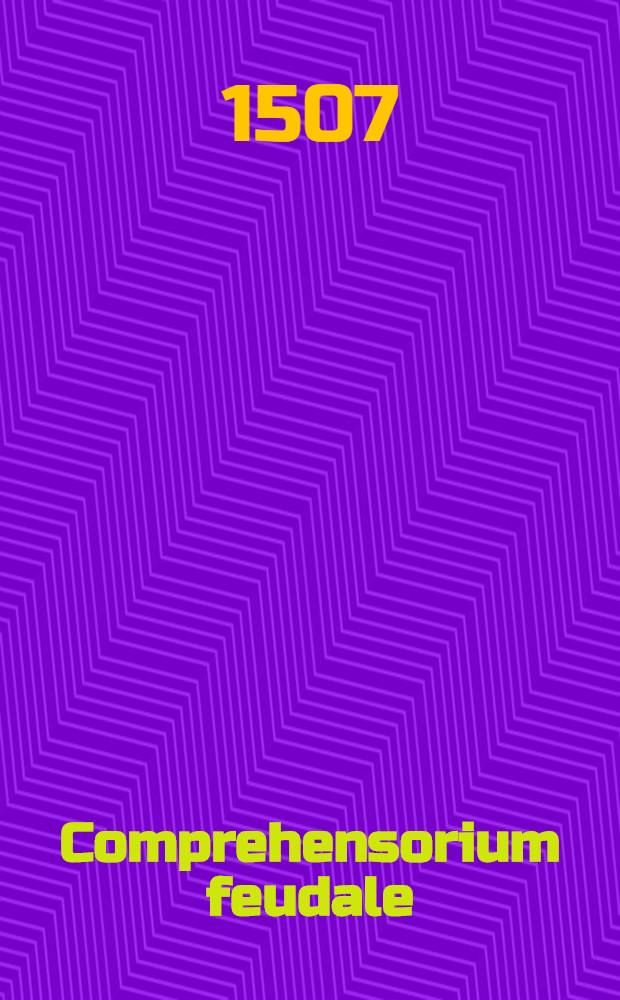 Comprehensorium feudale