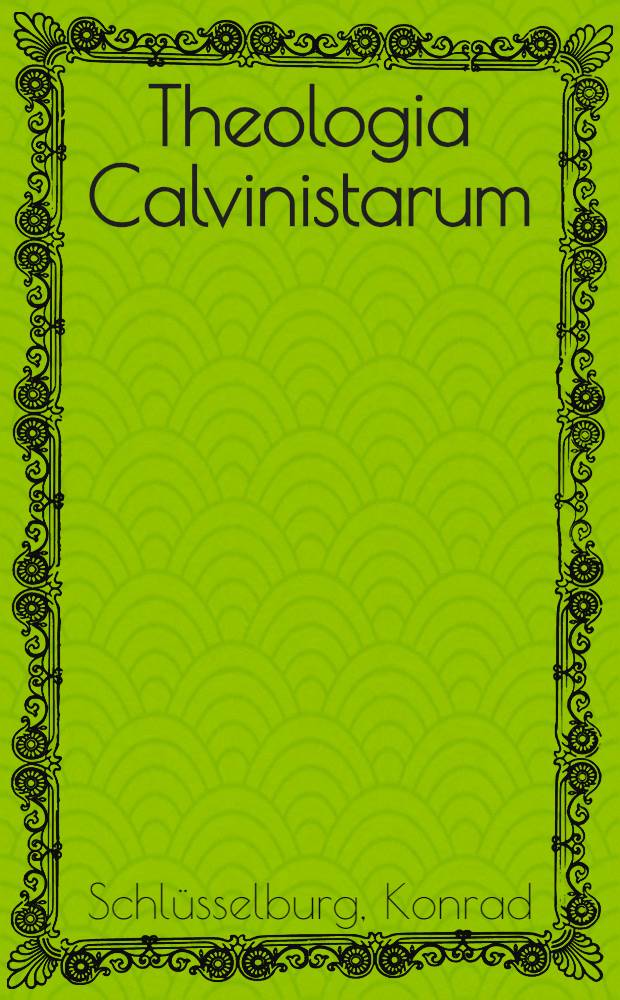 Theologia Calvinistarum