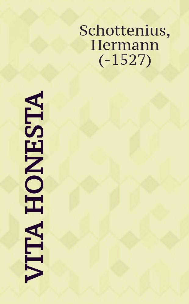 Vita honesta