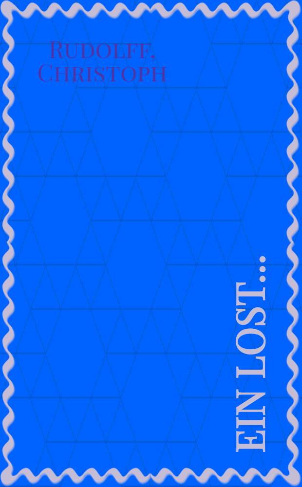Ein Lost ...