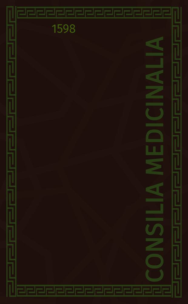 Consilia medicinalia
