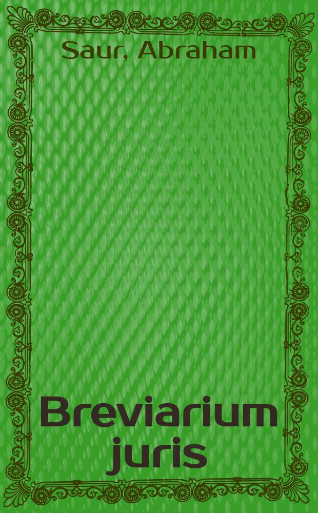 Breviarium juris