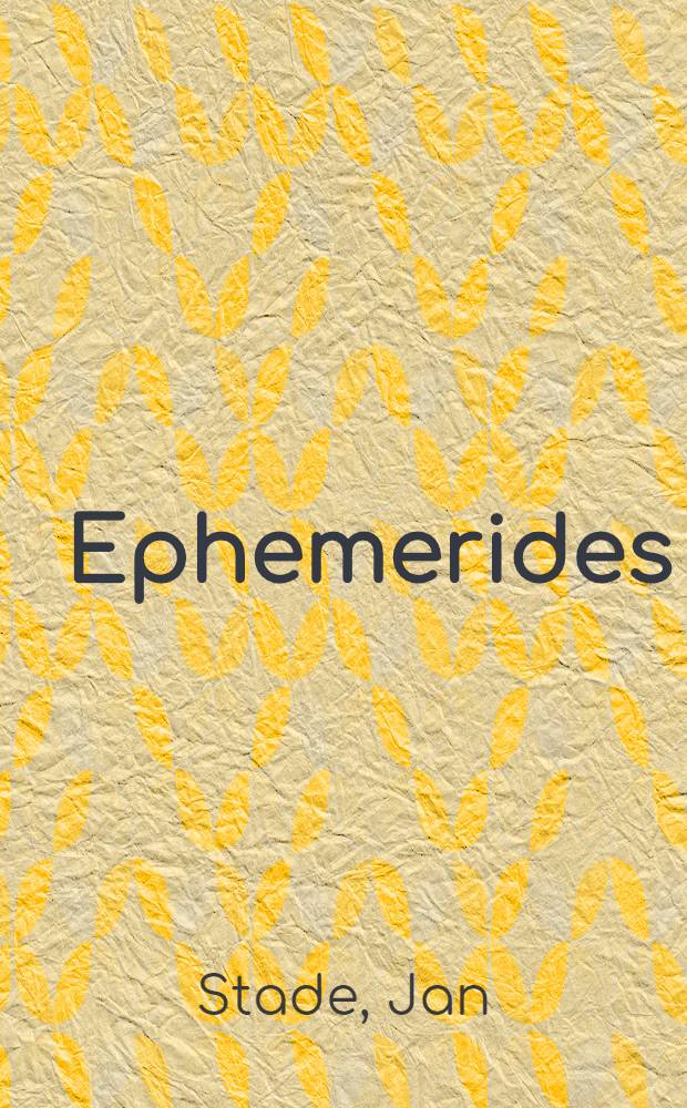 Ephemerides