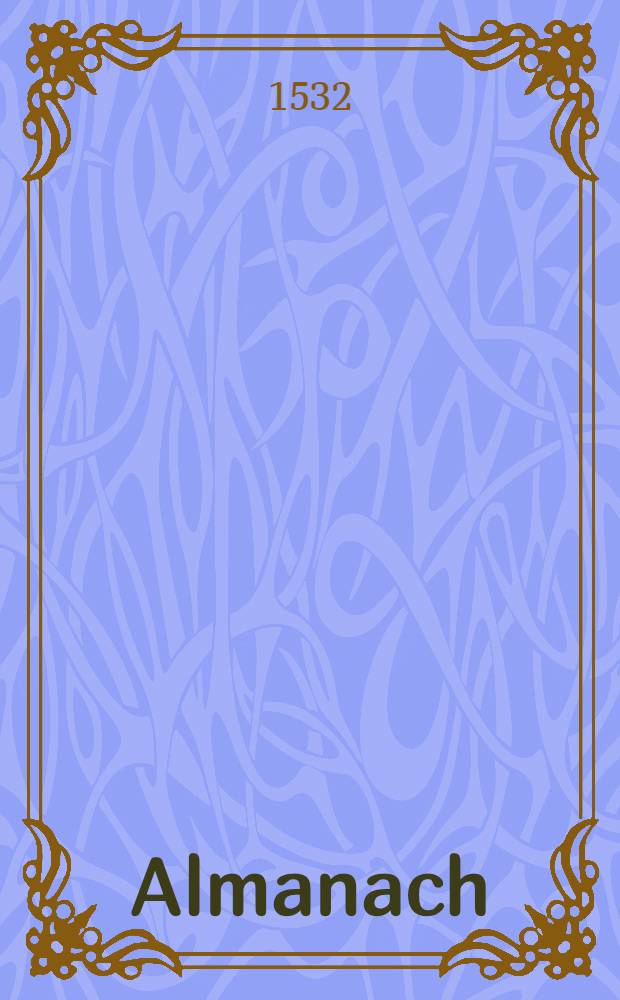 Almanach