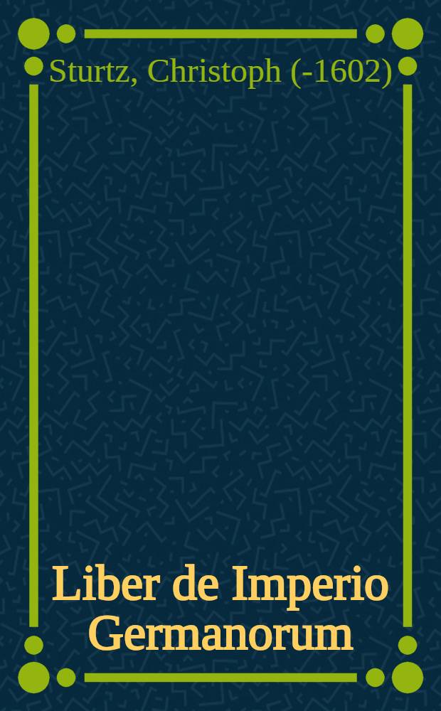 Liber de Imperio Germanorum