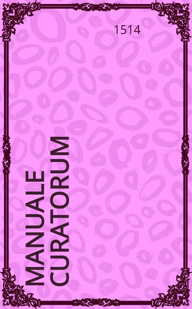 Manuale curatorum