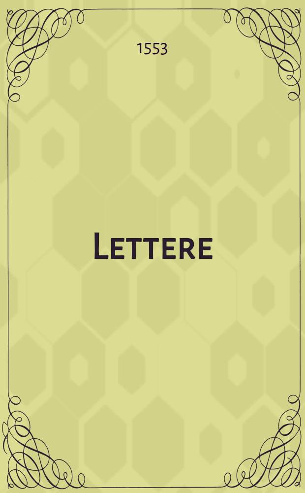 Lettere