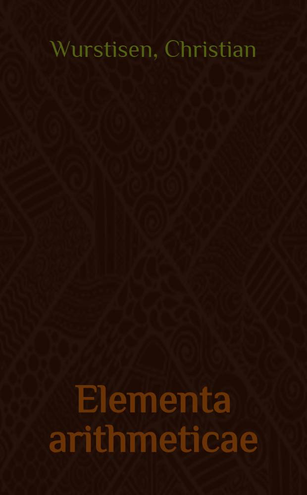 Elementa arithmeticae