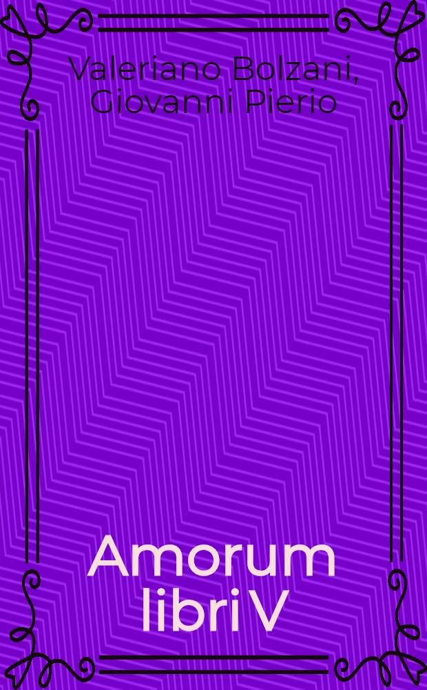 Amorum libri V