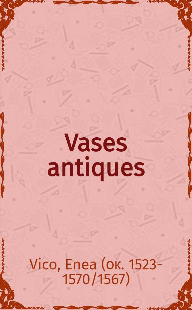 Vases antiques