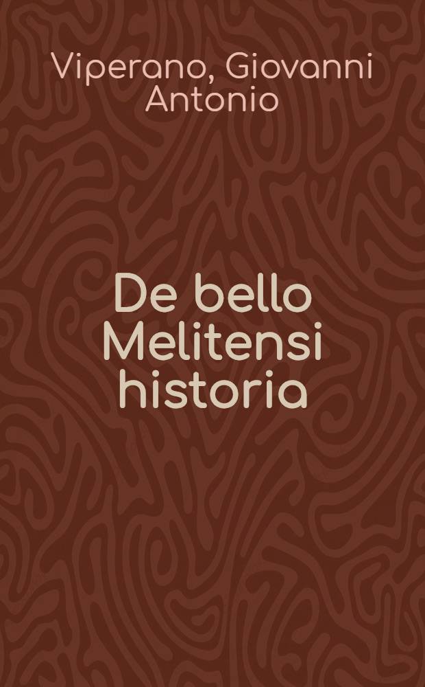 De bello Melitensi historia