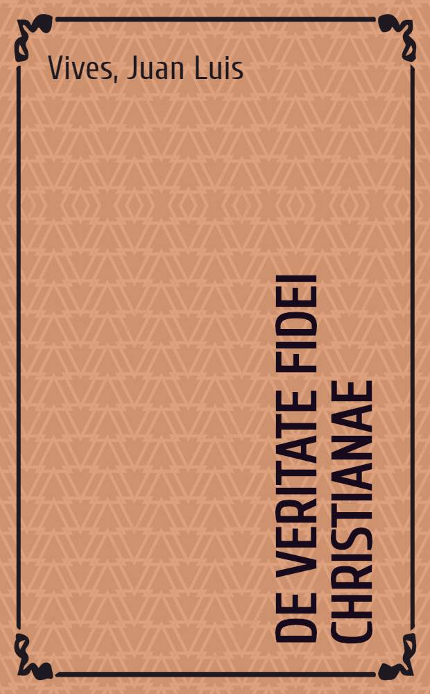 De veritate fidei christianae
