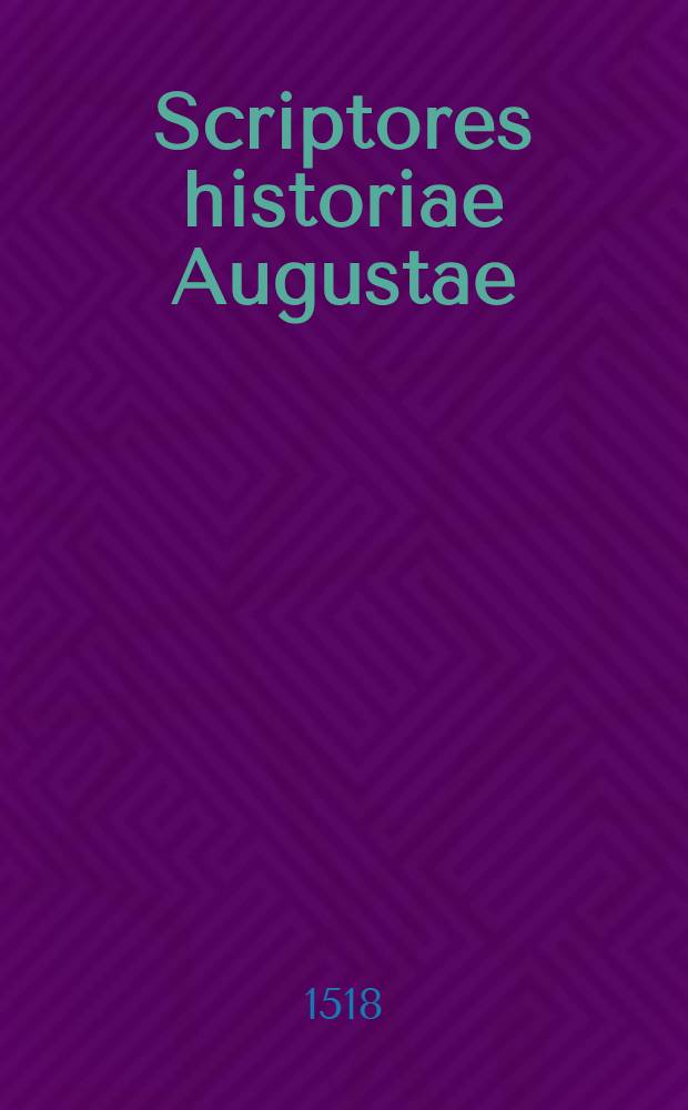Scriptores historiae Augustae
