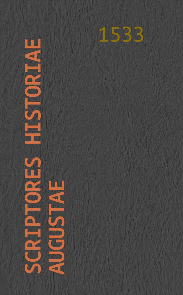 Scriptores historiae Augustae