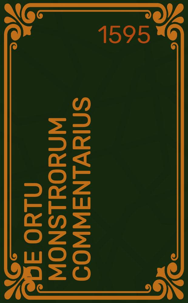 De ortu monstrorum commentarius : Ps 1-2