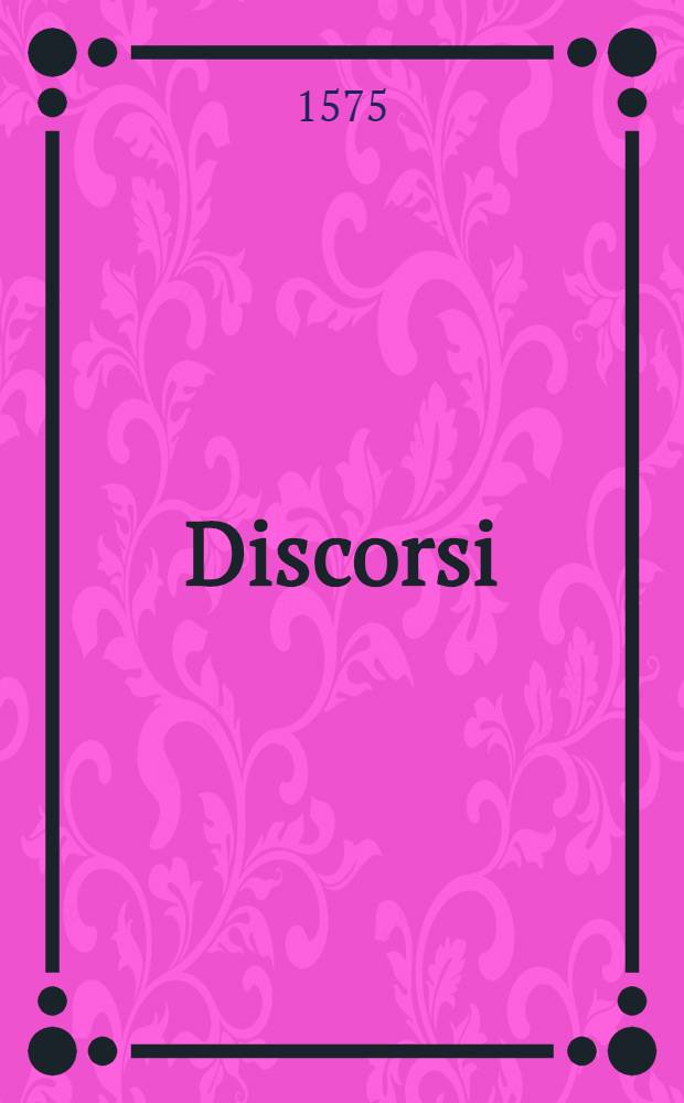 Discorsi