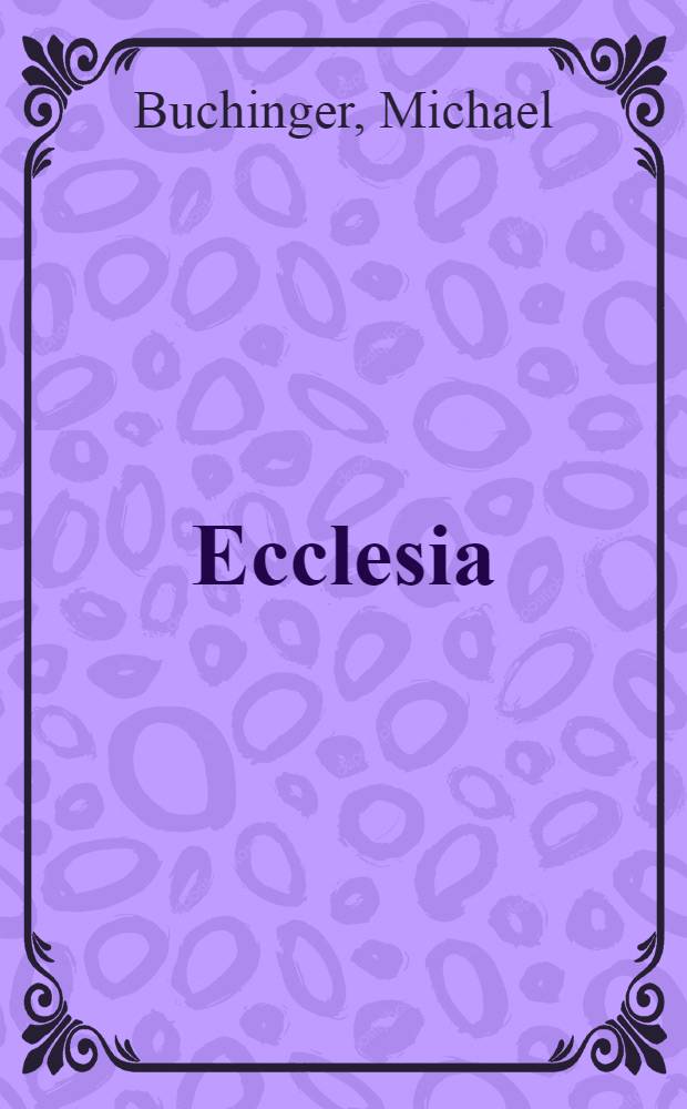 Ecclesia