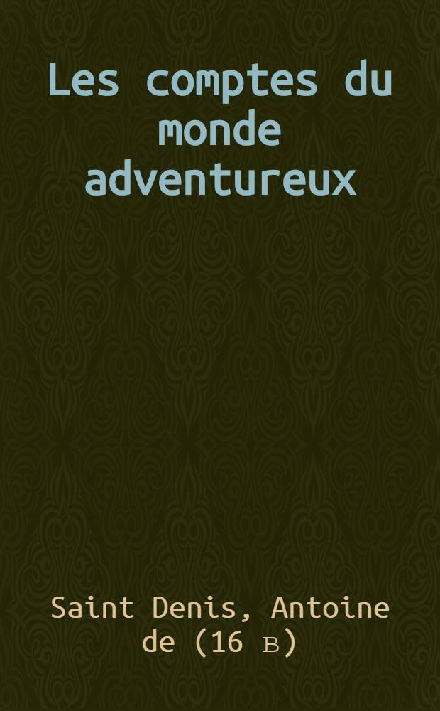 Les comptes du monde adventureux