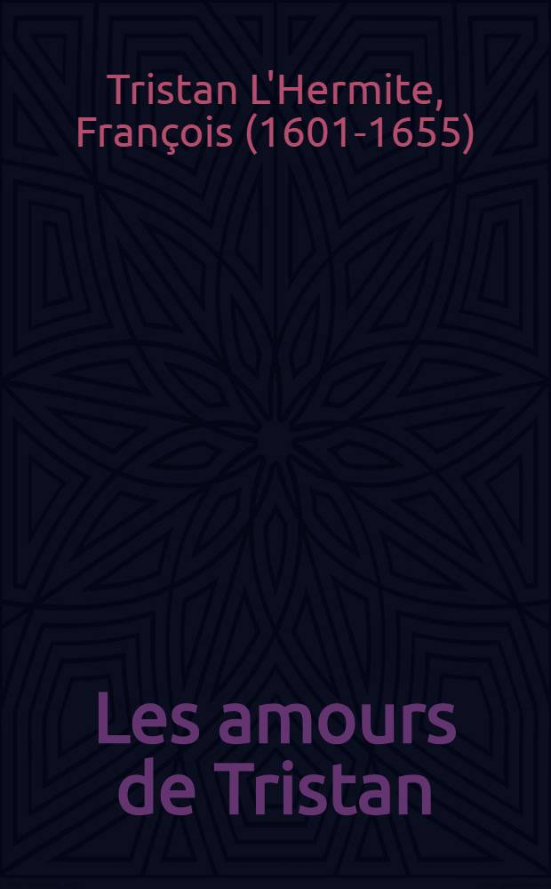 Les amours de Tristan