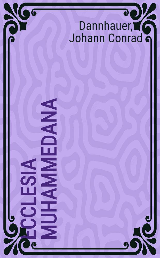 Ecclesia Muhammedana