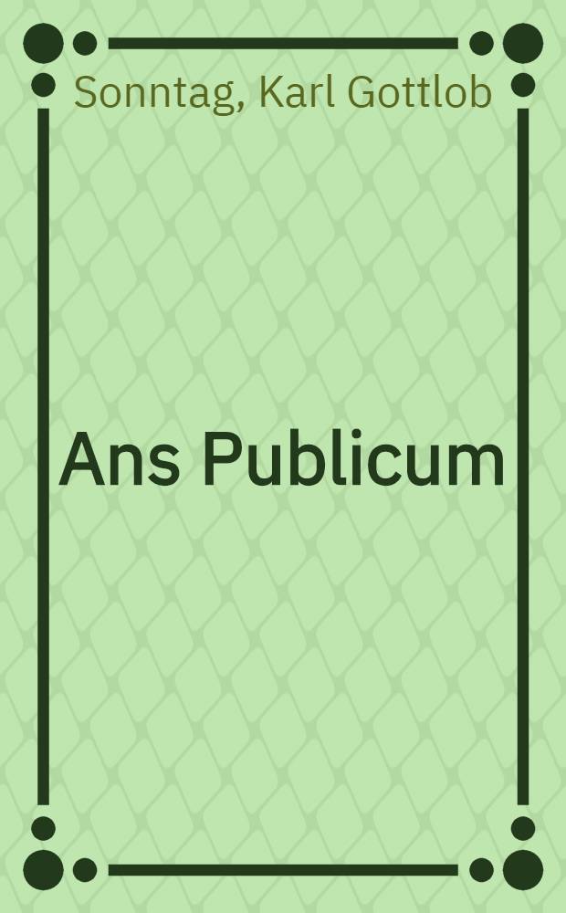 Ans Publicum