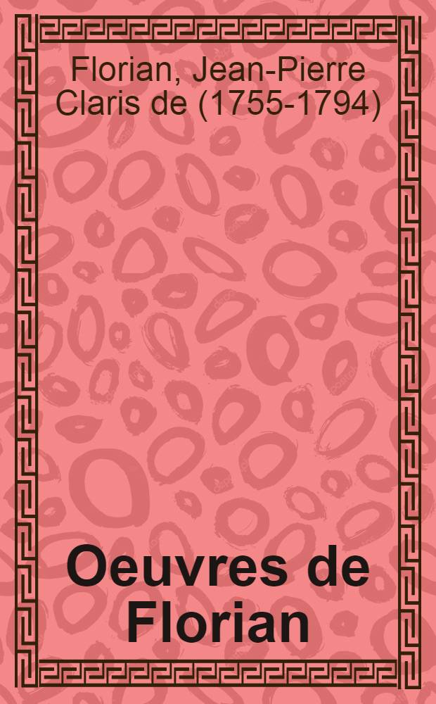 Oeuvres de Florian