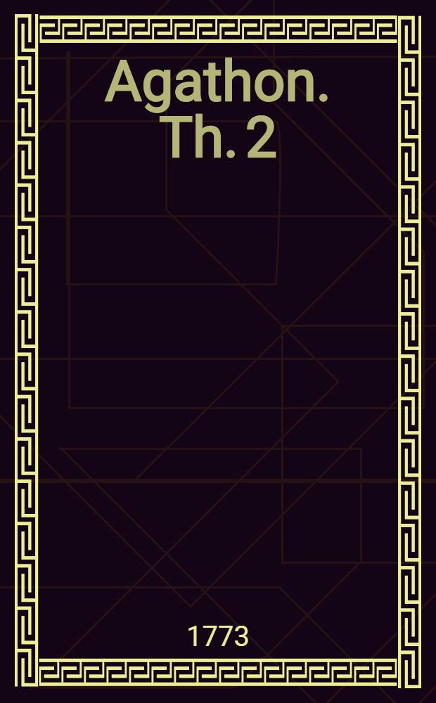 Agathon. Th. 2
