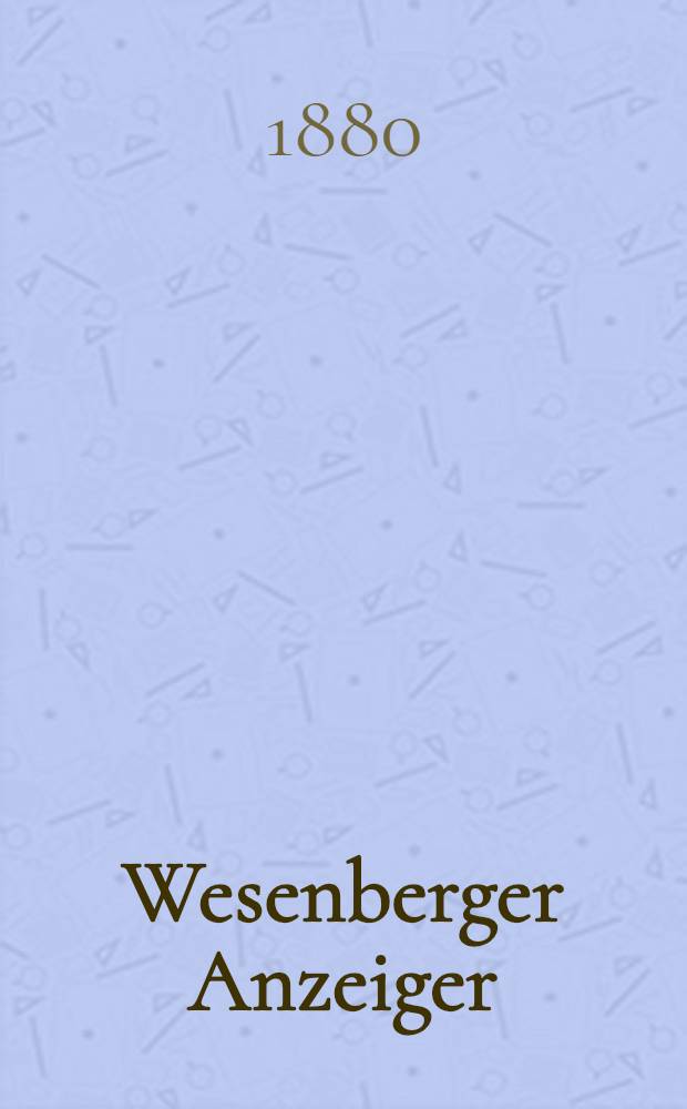 Wesenberger Anzeiger