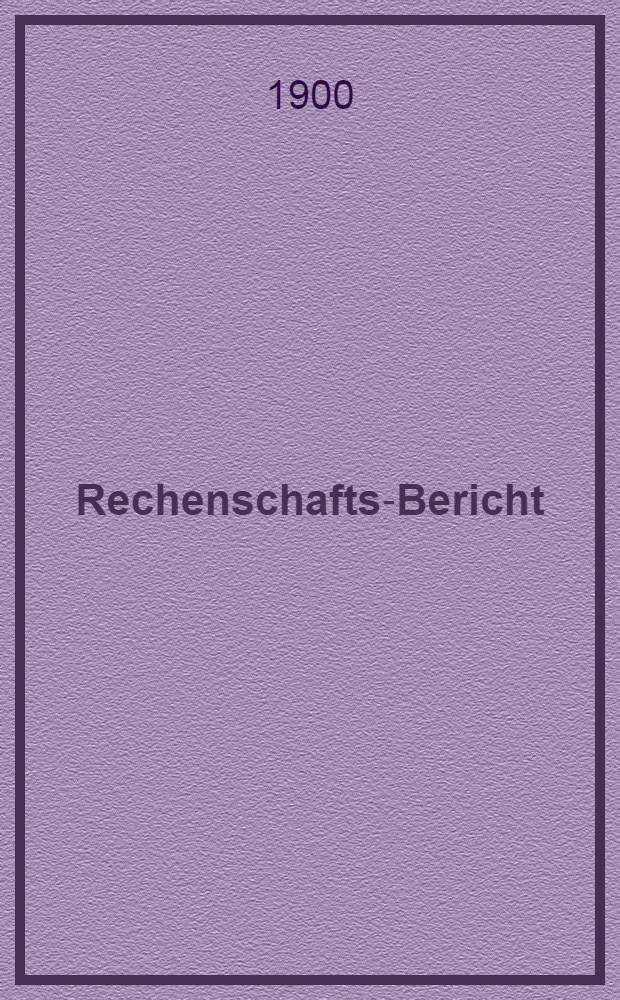Rechenschafts-Bericht