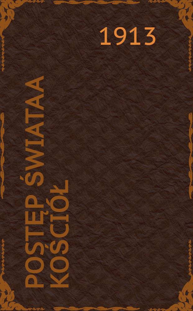 Postęp świata a Kościół