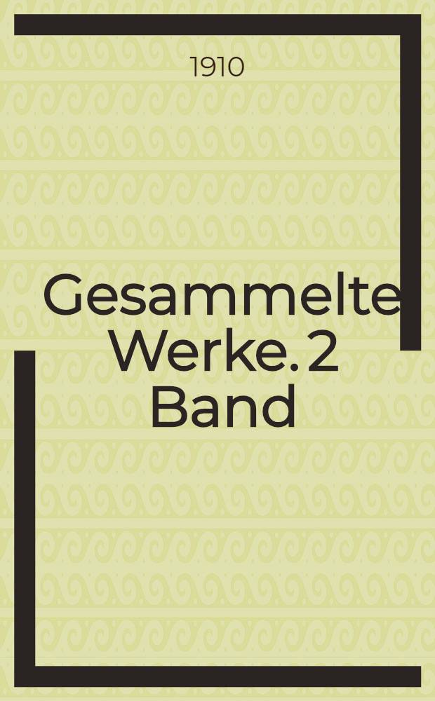 Gesammelte Werke. 2 Band : Oblomow