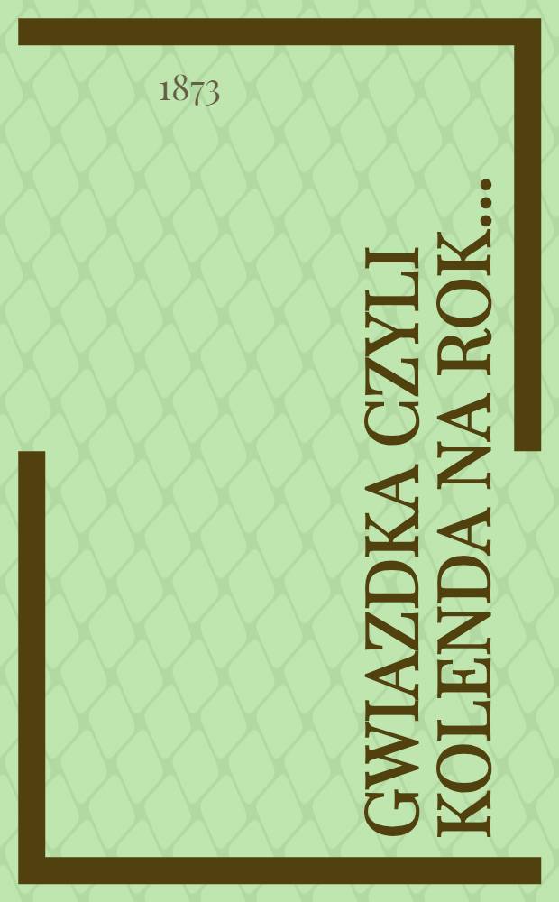 Gwiazdka czyli kolenda na rok ..