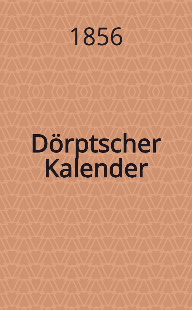 Dörptscher Kalender