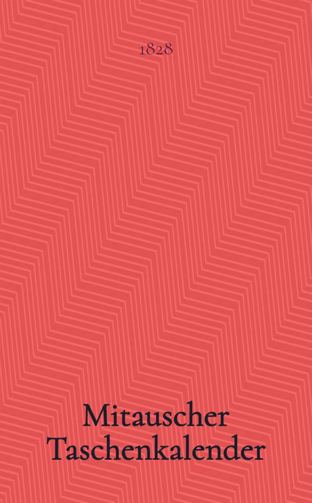 Mitauscher Taschenkalender