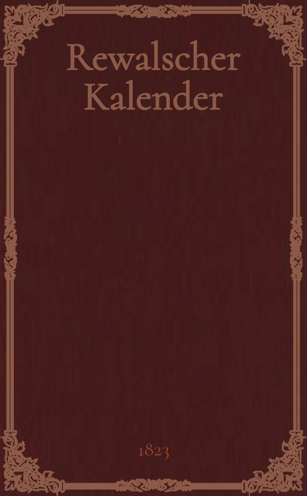 Rewalscher Kalender