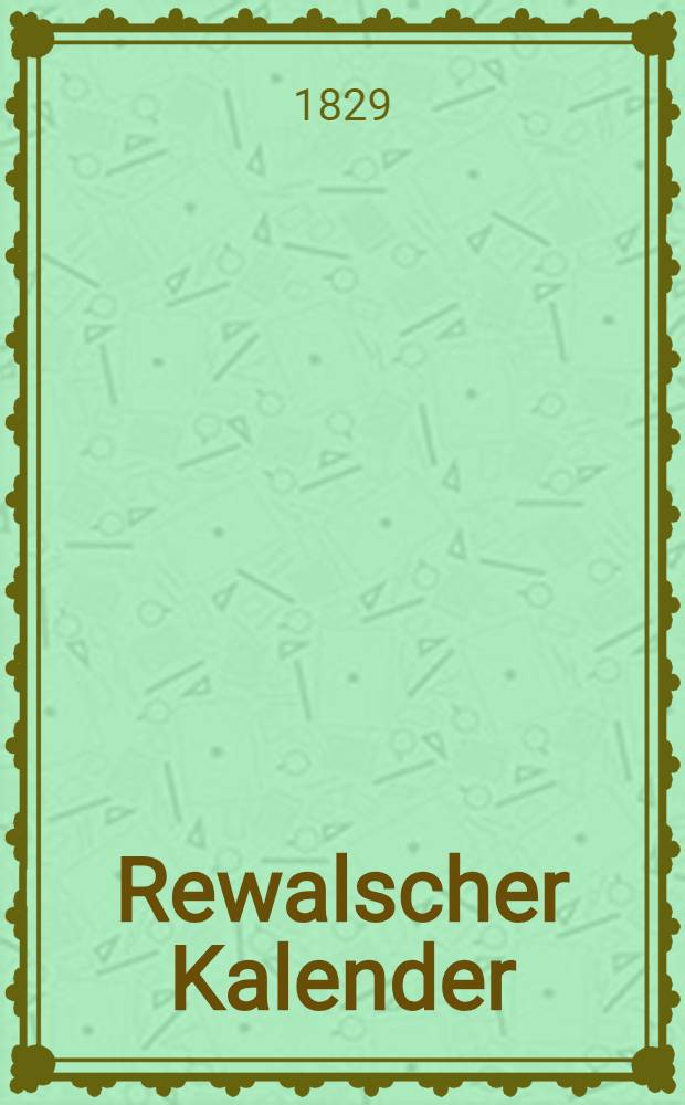 Rewalscher Kalender