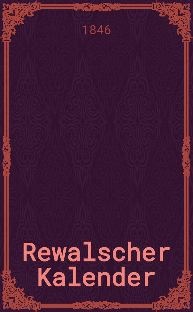 Rewalscher Kalender