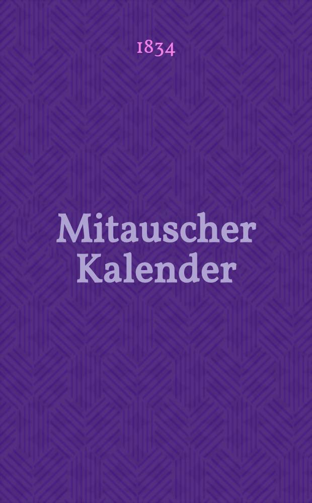Mitauscher Kalender