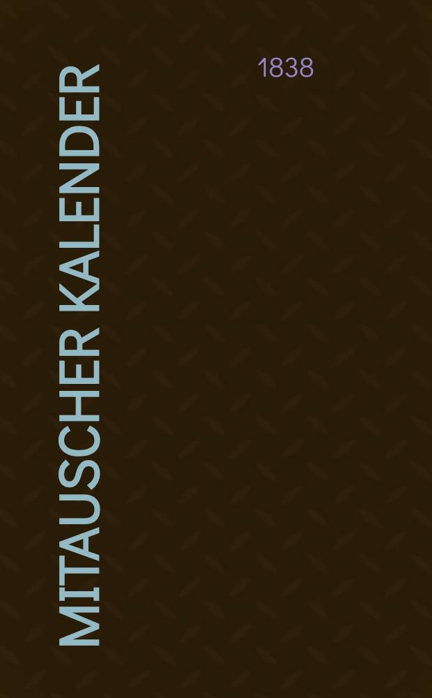 Mitauscher Kalender