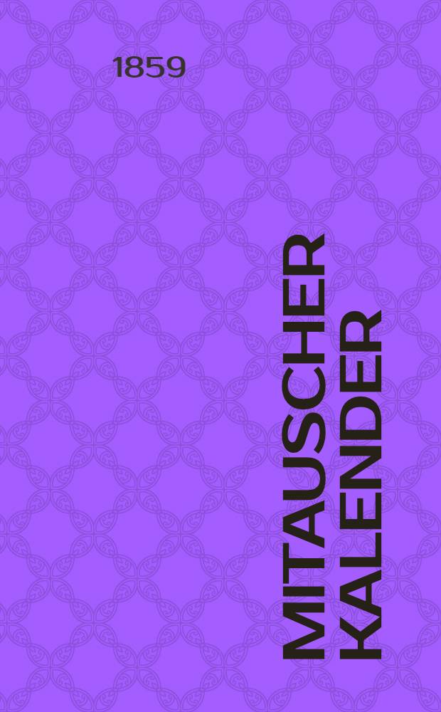 Mitauscher Kalender