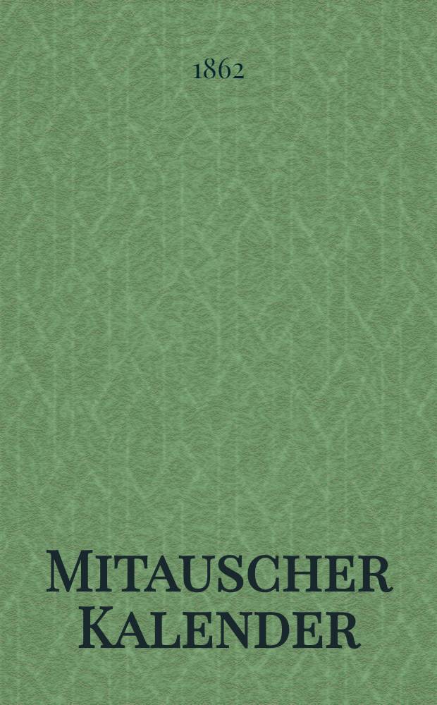 Mitauscher Kalender