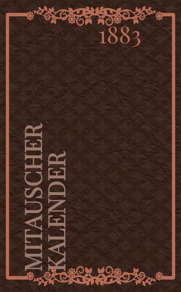 Mitauscher Kalender
