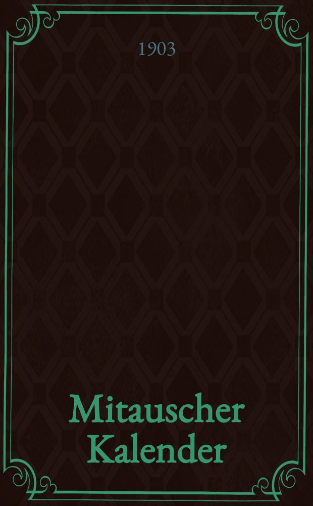 Mitauscher Kalender