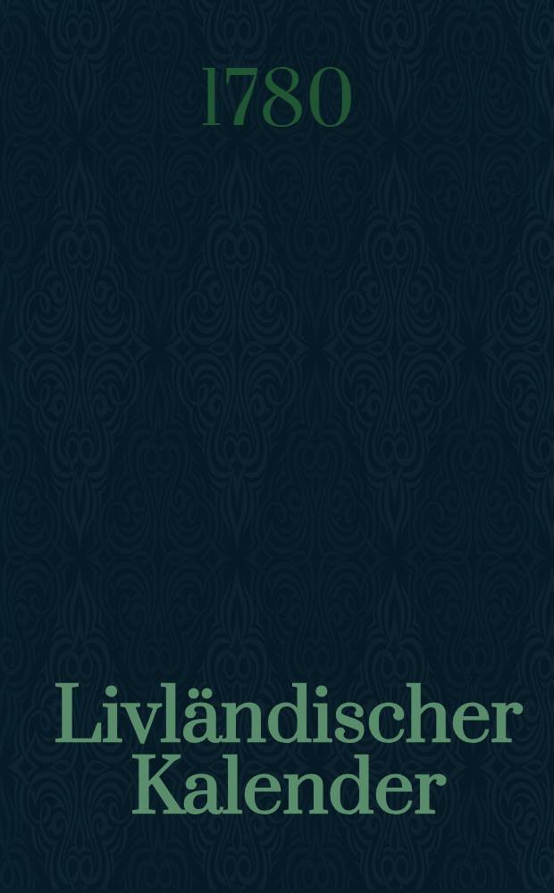 Livländischer Kalender