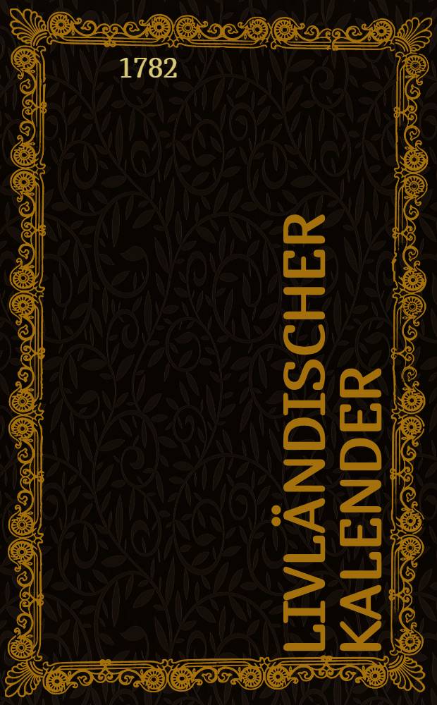 Livländischer Kalender