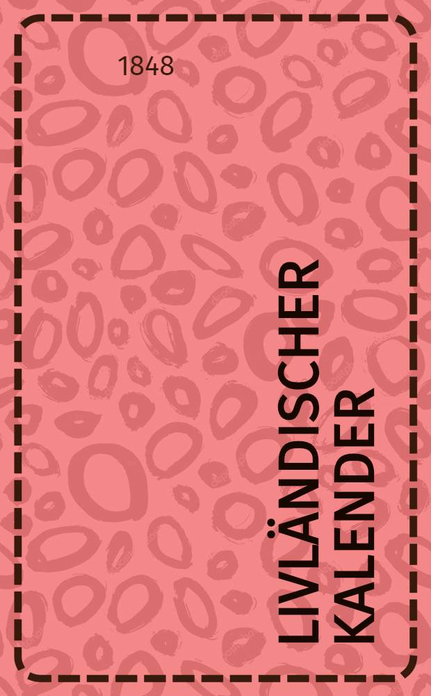 Livländischer Kalender