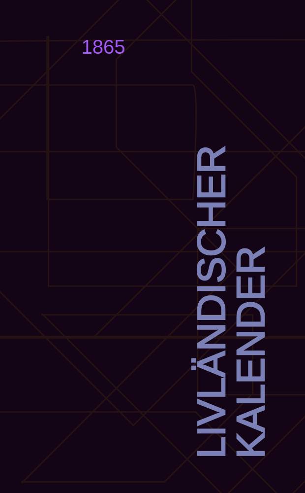 Livländischer Kalender
