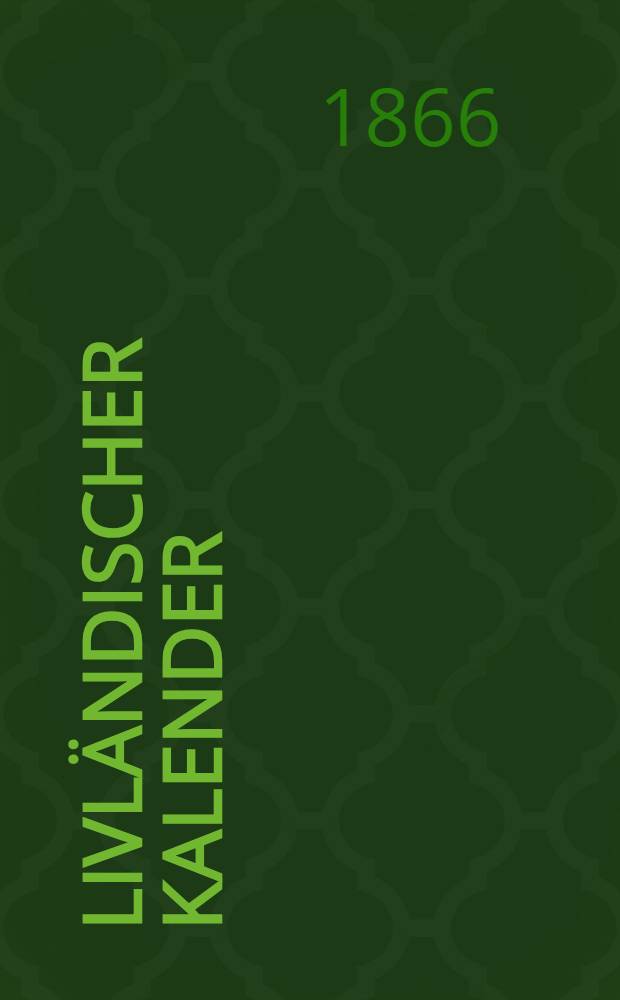 Livländischer Kalender